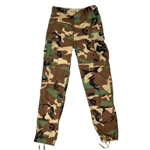 Propper Pants Mens M Medium XX-Long Woodland Camo Hot Weather Military Combat